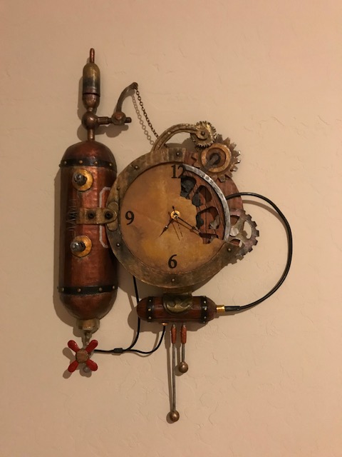 Steampunk Clock 1 